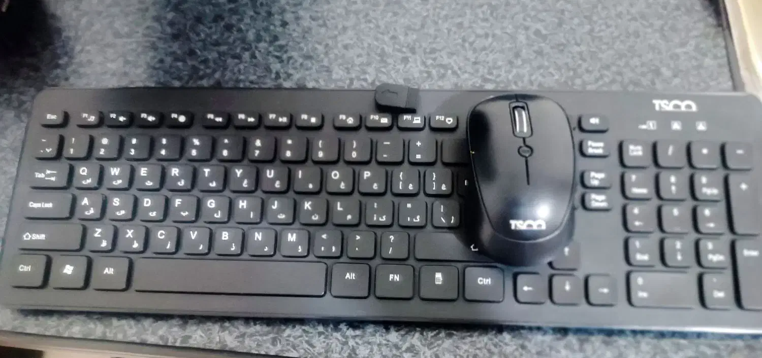 موس کیبورد تسکو بدون سیم|قطعات و لوازم جانبی رایانه|ایلام, |دیوار