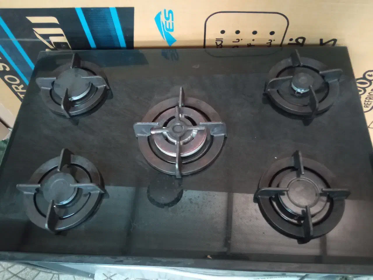 اجاق گاز طرح فر صفحه شیشه ای|اجاق گاز و لوازم برقی پخت‌وپز|سراب, |دیوار