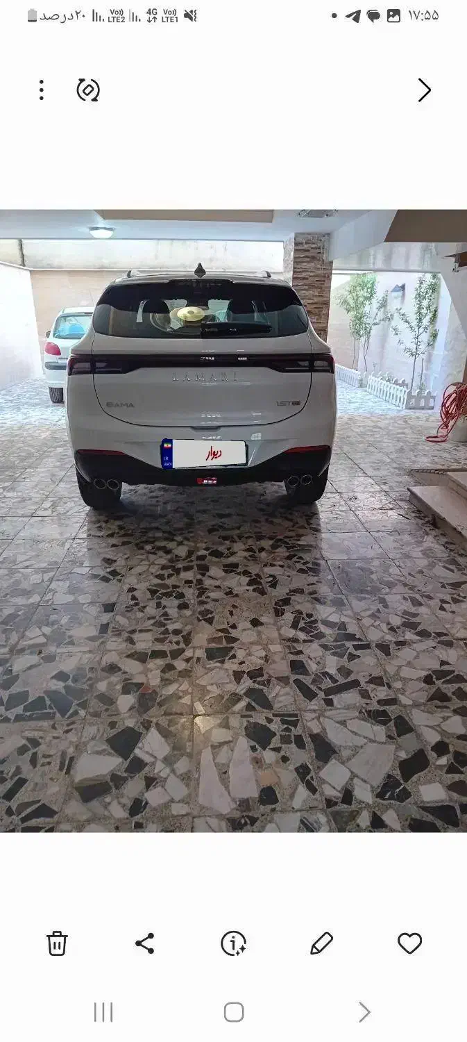 لاماری ایما اسفند ۱۴۰۳ با دوربین ۳۶۰ و سرامیک بدنه|خودرو سواری و وانت|کرج, شهرک بهارستان|دیوار