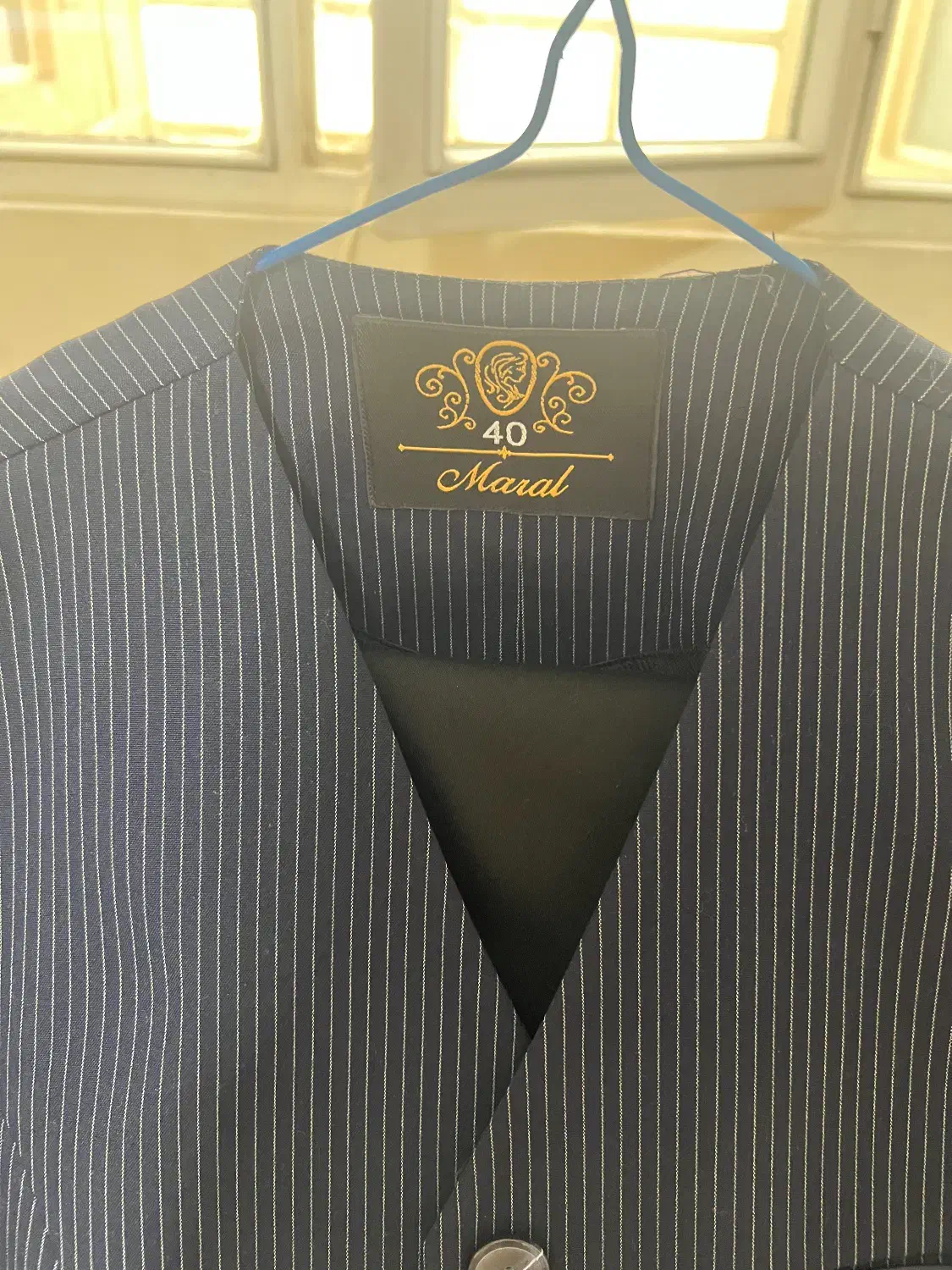 مانتو شلوار اداری سورمه ای|لباس|قزوین, |دیوار