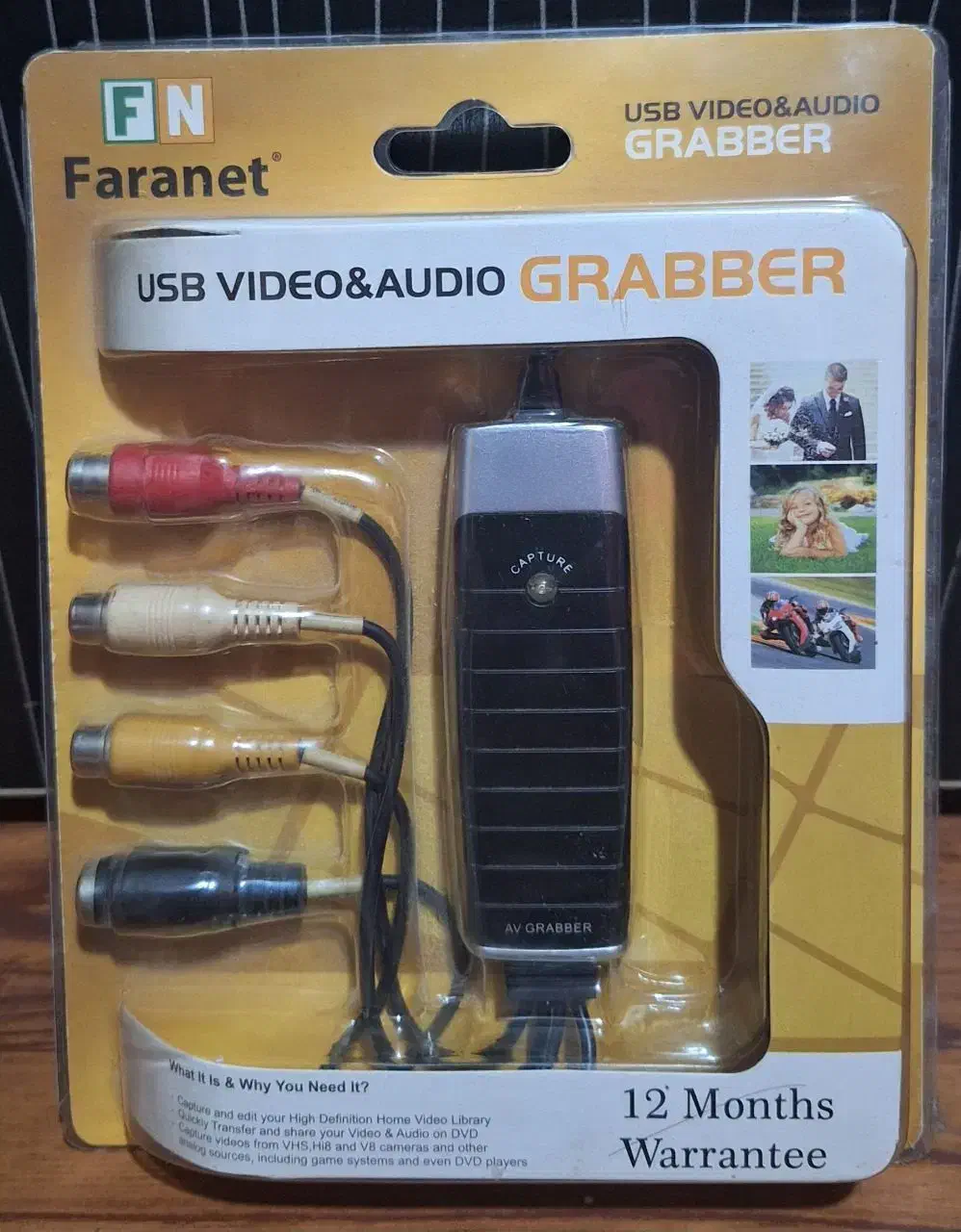کارت کپچر Faranet USB 2.0 Video & Audio Grabber|قطعات و لوازم جانبی رایانه|شیراز, نصر|دیوار