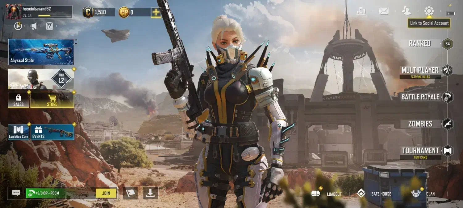 اکانت کالاف اسکین گردونه و پروفایل احمد گردونه|کنسول، بازی ویدئویی و آنلاین|صحنه, |دیوار