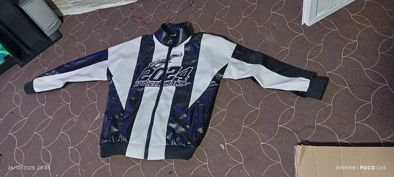 کاپشن اورجینال اسپرت موتور سواری لاتی در حد xxl|لباس|محمدشهر, محمدشهر|دیوار