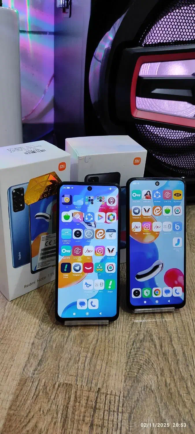 دوعدد گوشی شیایومی Note11 و Note11s و سامسونگ A30s|موبایل|اراک, |دیوار