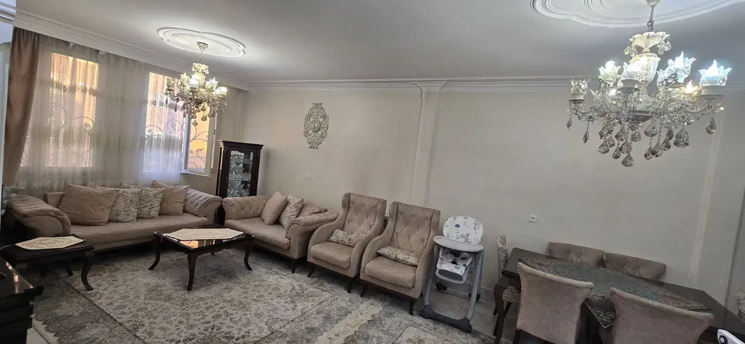 ست کامل مبلمان ۷ نفره با سرویس ناهار خوری ۶ نفره|مبلمان خانگی و میز عسلی|تهران, نارمک|دیوار