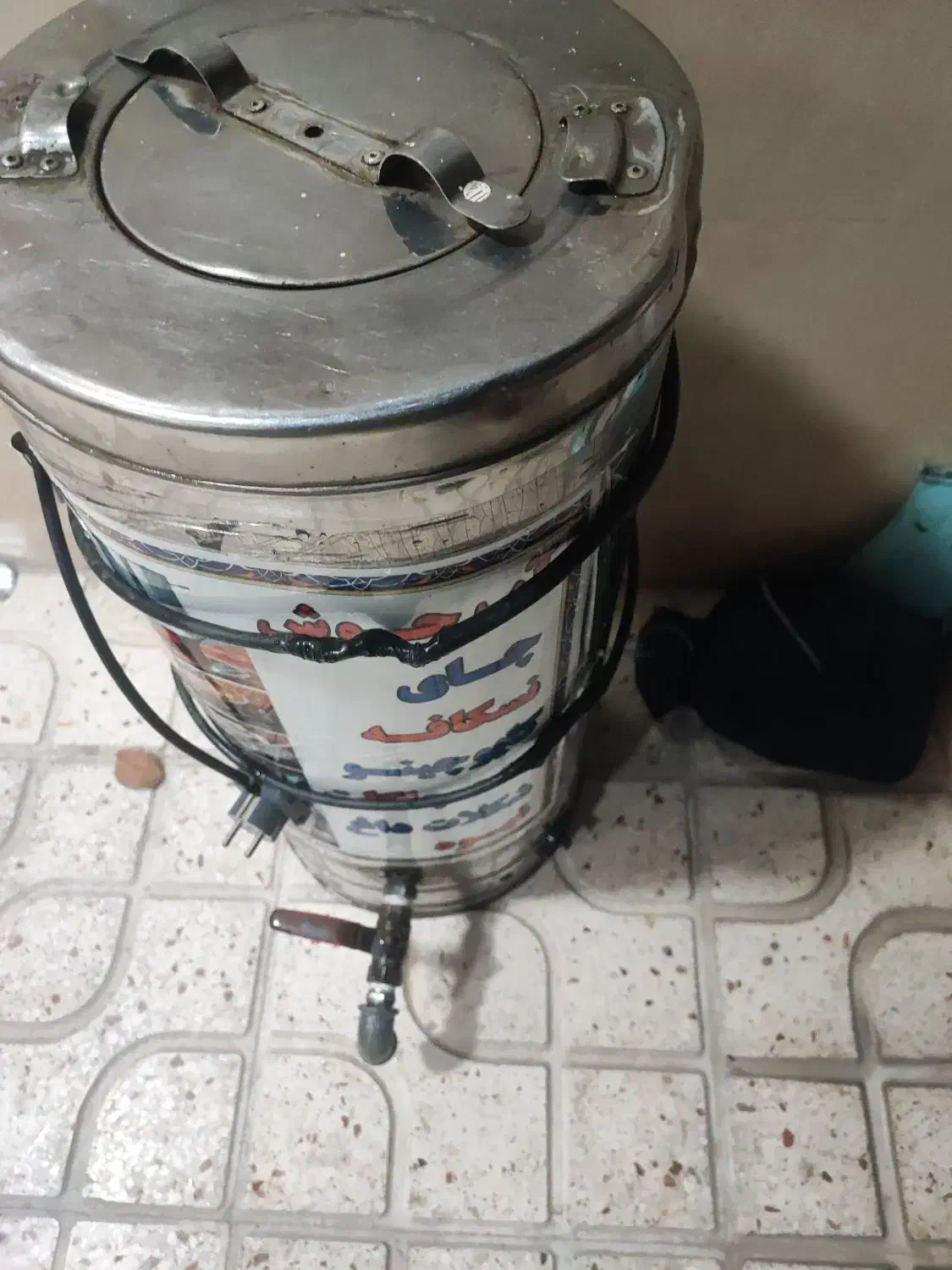 سماوربرقی بزرگ|سماور، چای‌ساز، قهوه‌ساز|کرمانشاه, |دیوار