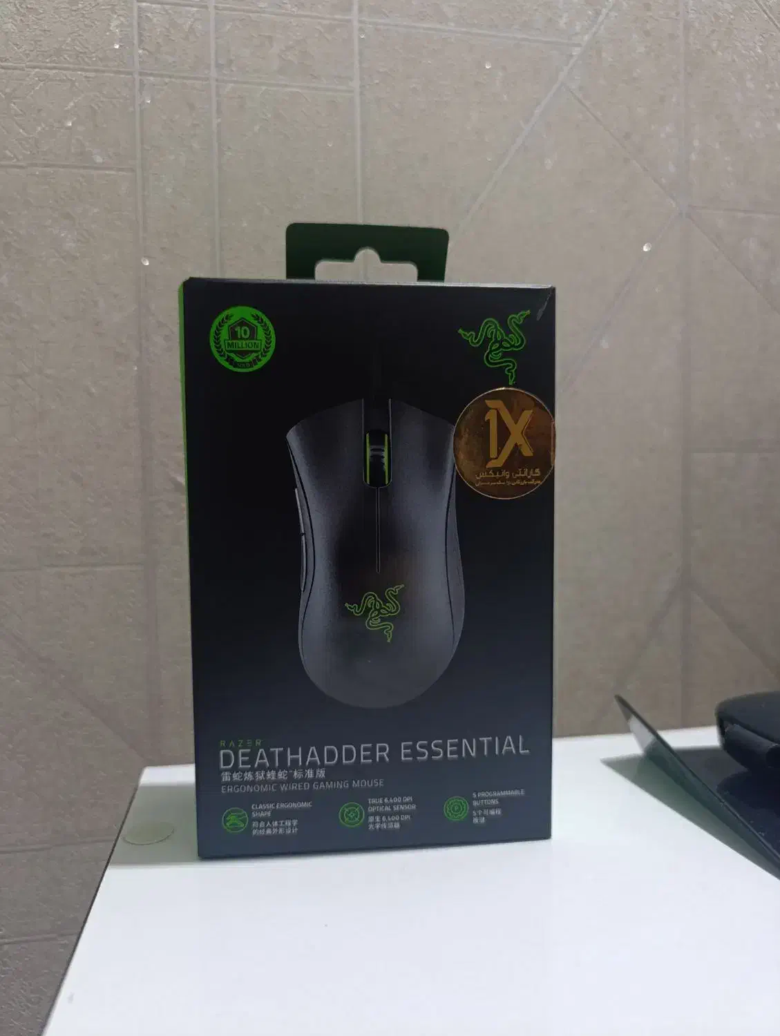موس گیمینگ ریزر deatheder essential اصل|قطعات و لوازم جانبی رایانه|اردبیل, |دیوار