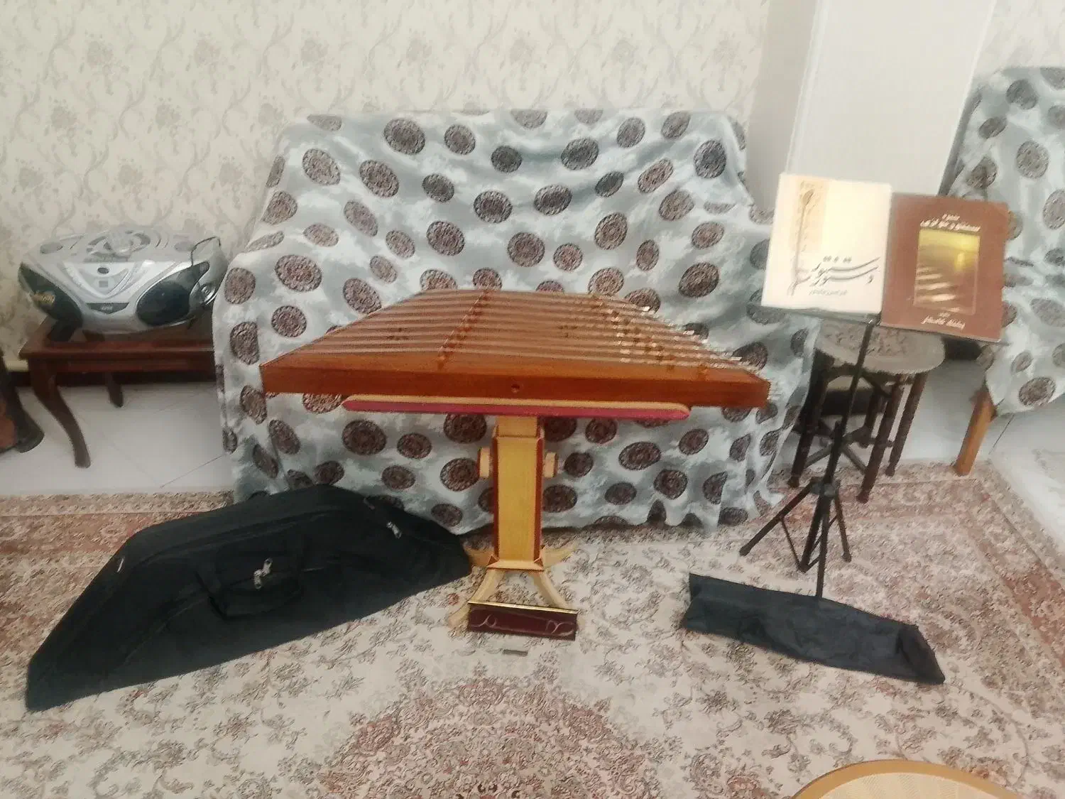 سنتور 9خرک استاد میرزایی|سازهای سنتی|فردیس, فردیس|دیوار