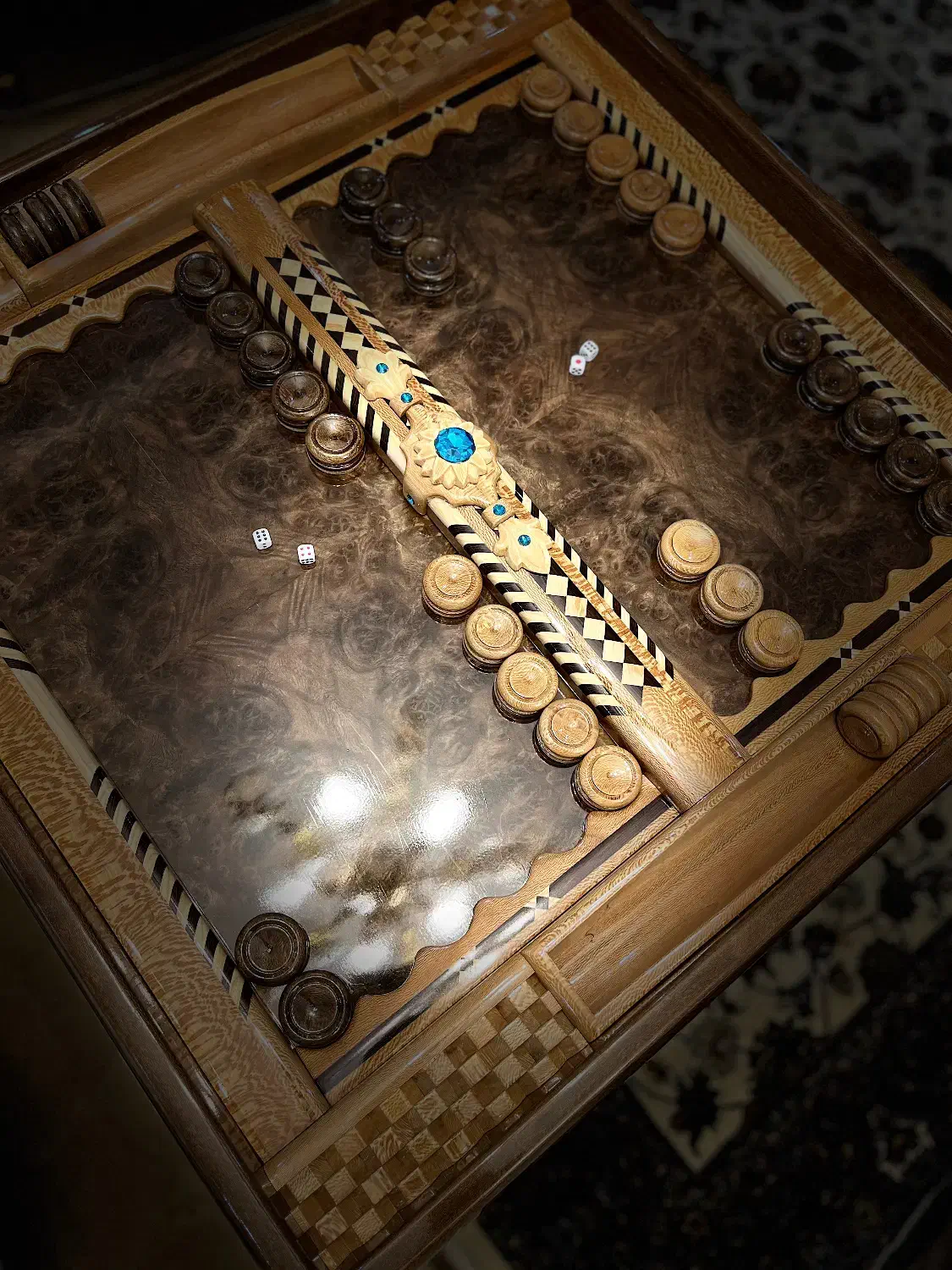 تخته نرد|صنایع دستی و سایر لوازم تزئینی|تهران, علم و صنعت|دیوار