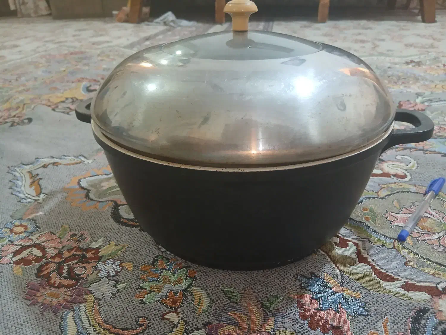 قابلمه وماهی تابه چدن|ظروف پختوپز|مینودشت, |دیوار