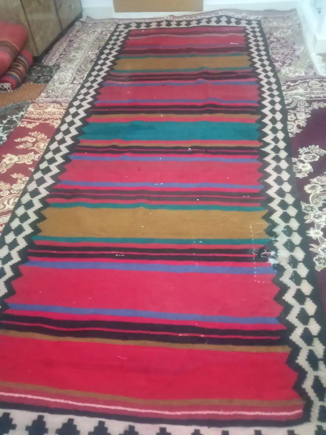 ورق بزنید|گلیم، جاجیم، گبه|تبریز, |دیوار