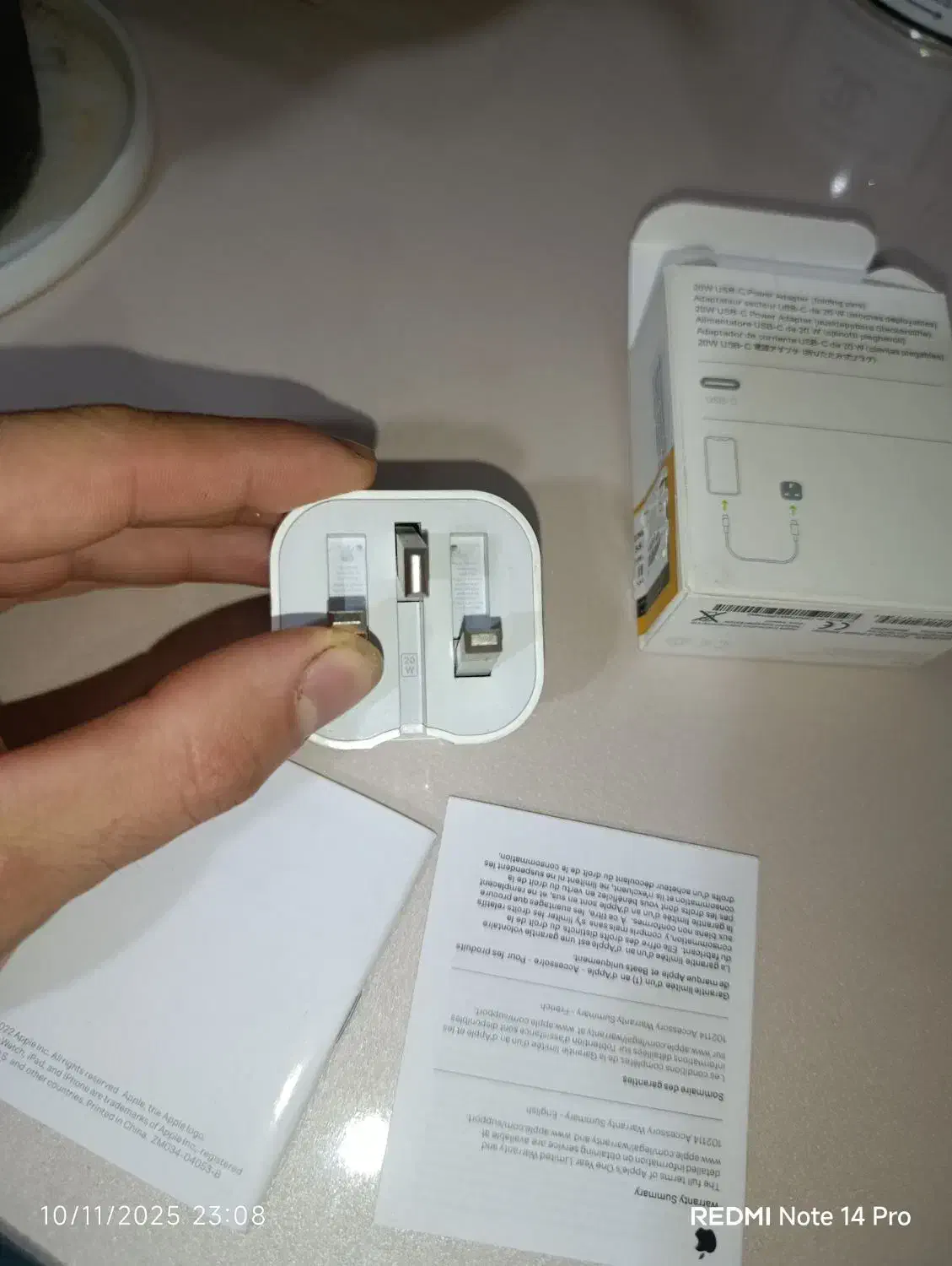 شارژر 20 وات ایفون|لوازم جانبی موبایل و تبلت|خرمآباد, |دیوار