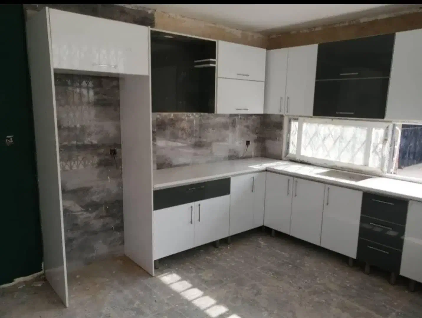 کابینت کده فروش ویژه کابینت آماده کد ۰۰۲|مصالح و تجهیزات ساختمان|آستانه سرا, |دیوار