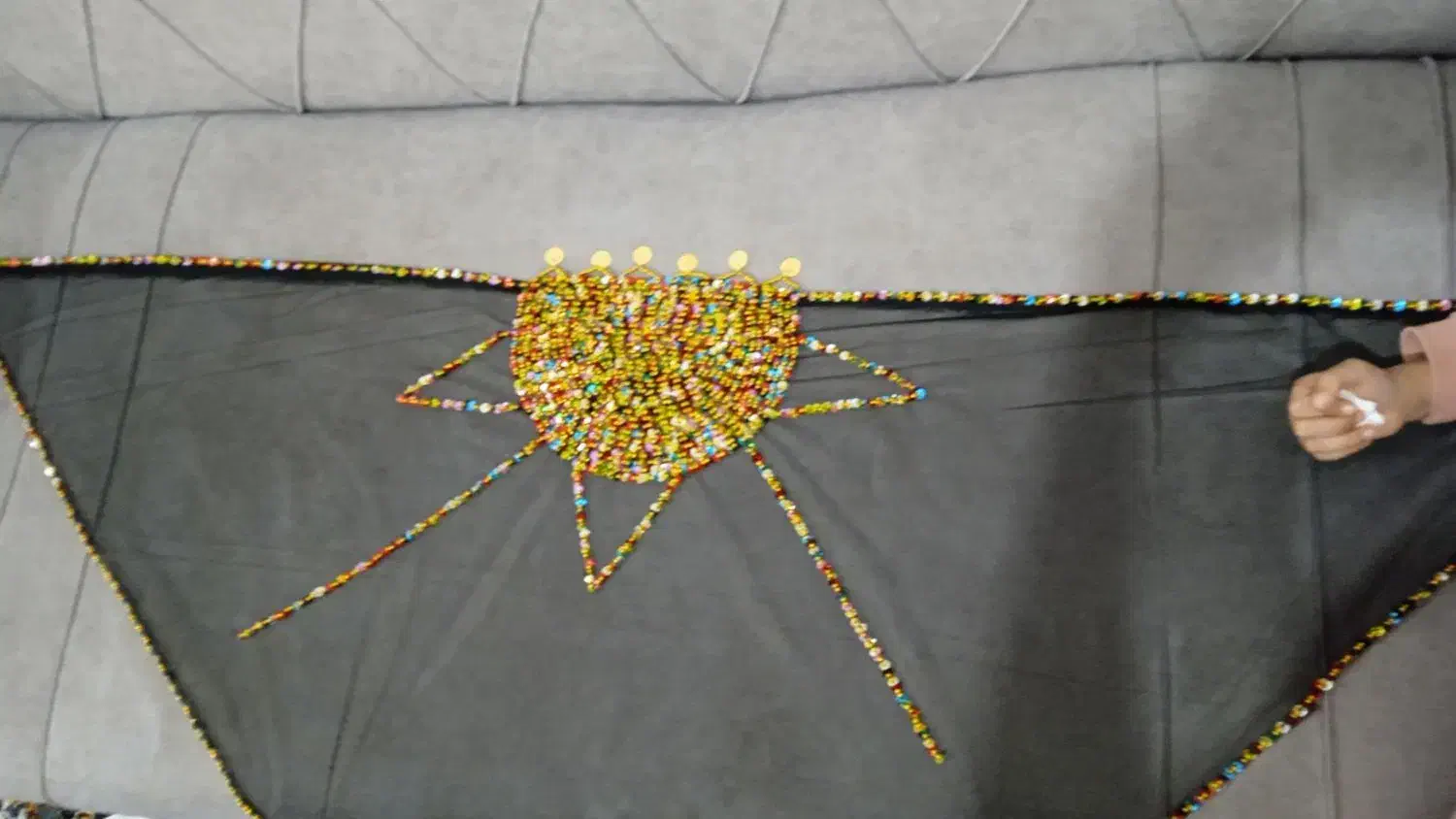 روسری خورشیدی|لباس|سنندج, |دیوار