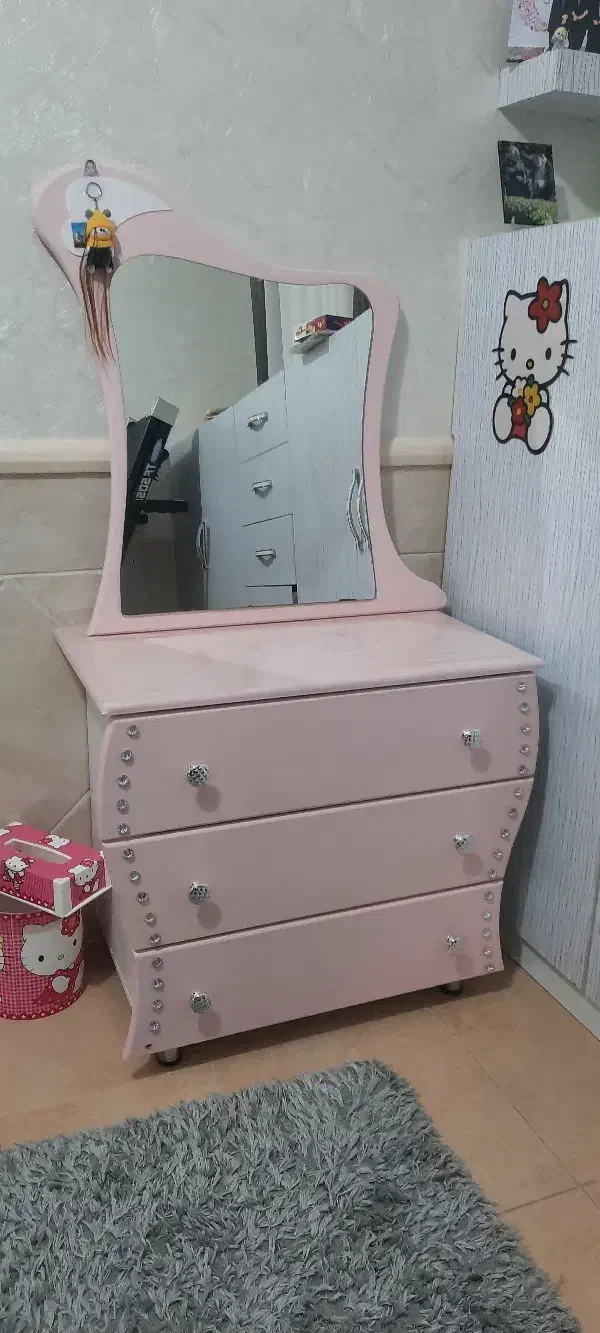 تخت و اینه دراور|تخت و سرویس خواب|برخوار, |دیوار