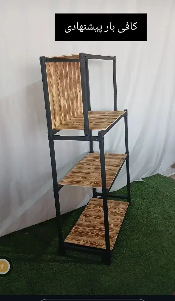 ساخت انواع رگال قفسه و استند شلف و کافی بار|کتابخانه، شلف، قفسه‌های دیواری|کنارک, |دیوار