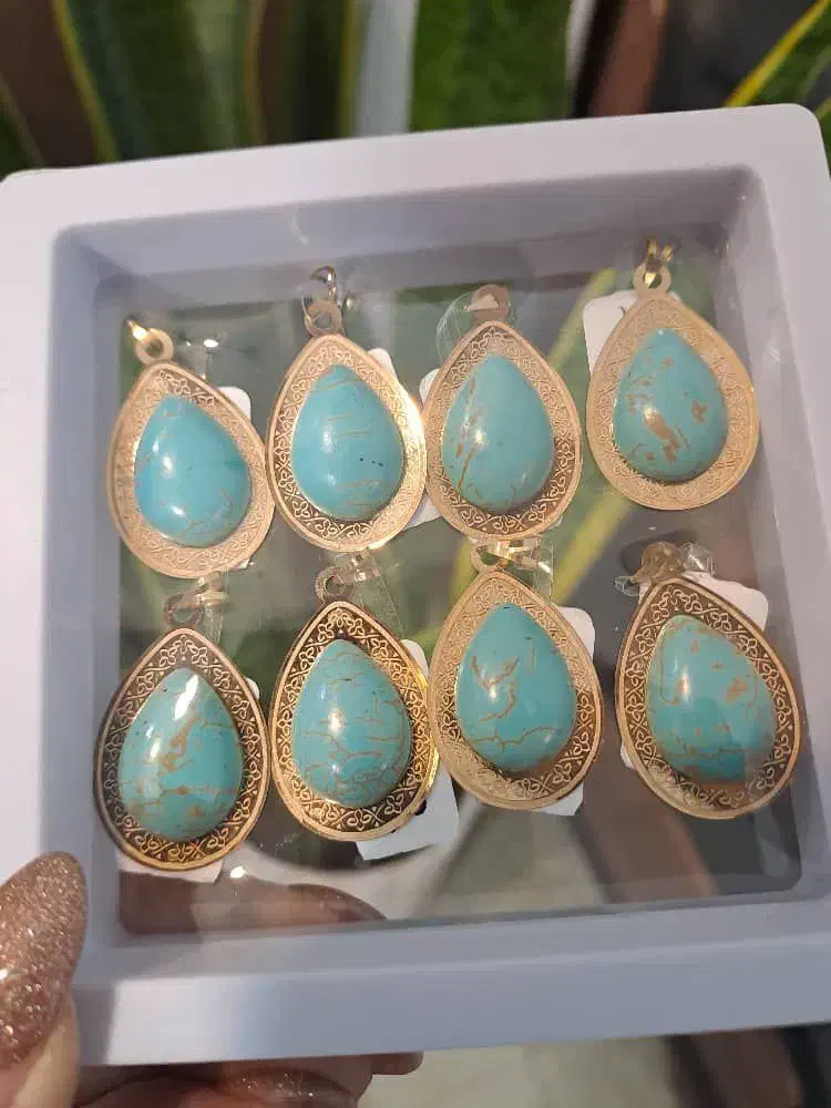 آویز فیروزه (مناسب کادو )|جواهرات|تهران, بازار|دیوار