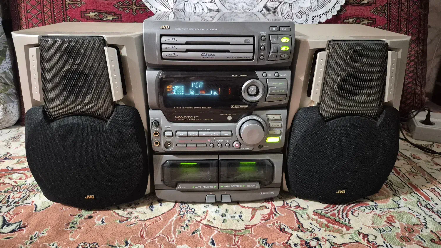 ضبط صوت خانگی jvc|سیستم صوتی خانگی|تهران, بوستان چیتگر|دیوار