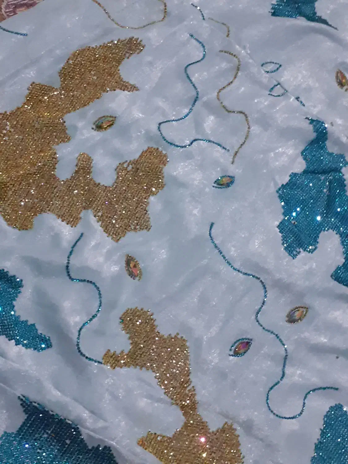 پارچه طلاکوب اصل|لباس|زاهدان, |دیوار