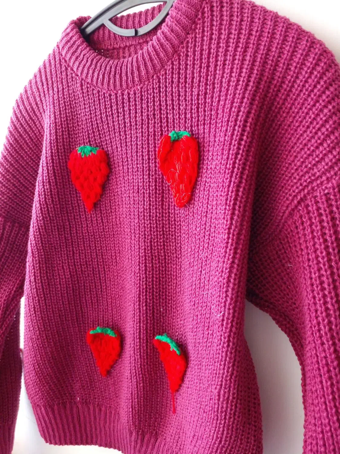 بافت عروسکی زیبا و طرح های گل ، توت فرنگی،گیلاسی|لباس|داراب, |دیوار