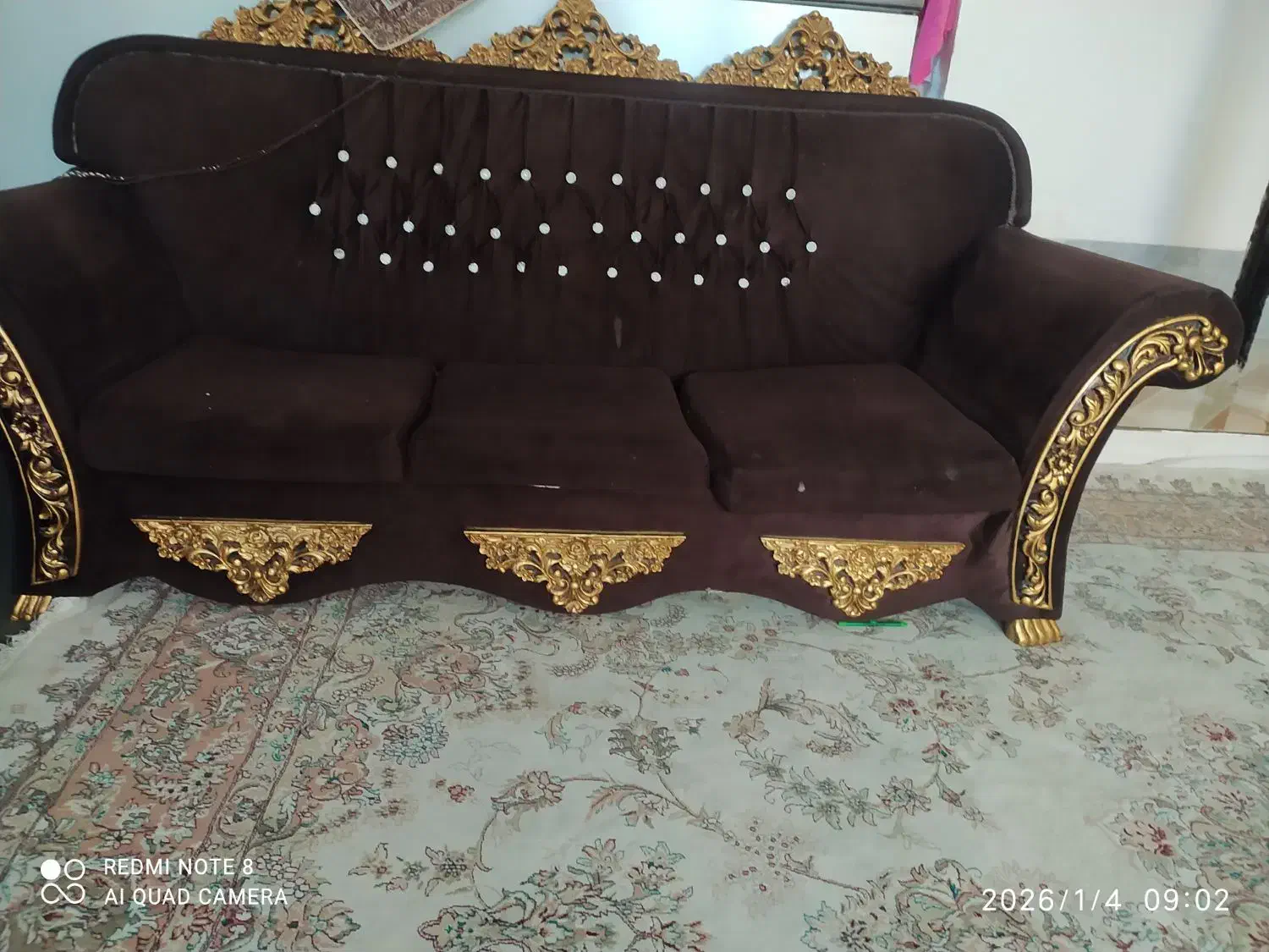 مبل هفت نفره|مبلمان خانگی و میز عسلی|شاهین‌شهر, ۹ دی|دیوار