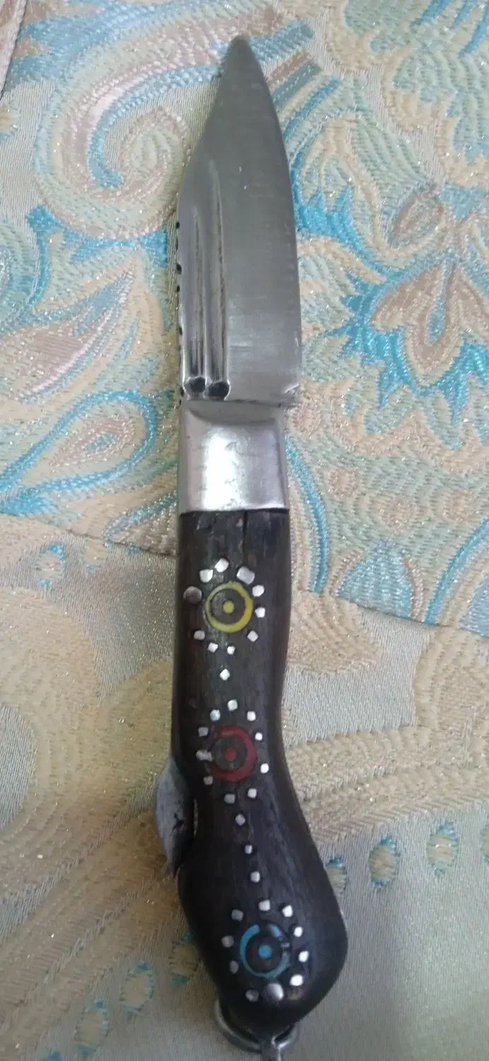 چاقوی قدیمی بابا|کلکسیون اشیاء عتیقه|مرند, |دیوار