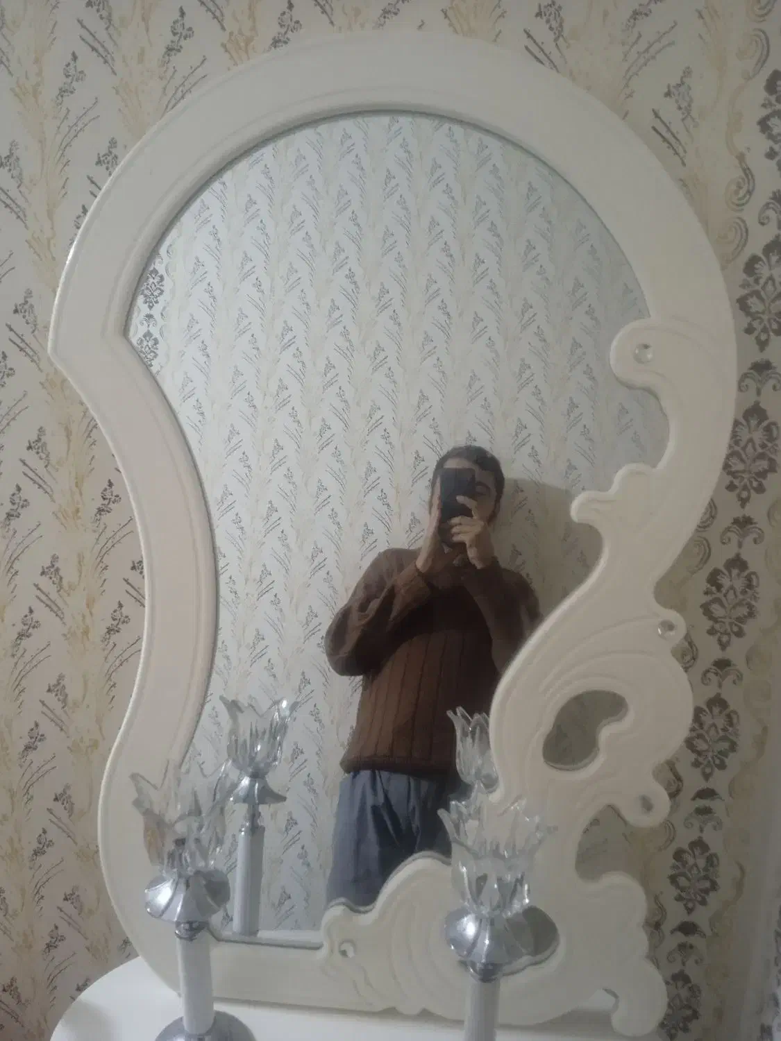 آئینه وشمعدان|آینه|گرگان, |دیوار