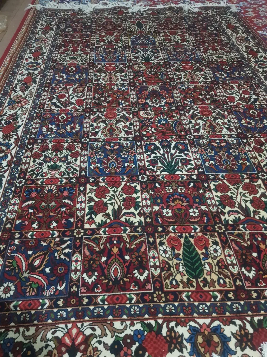 فروش فرش دستباف رنگ ثابت|فرش|سامان, |دیوار