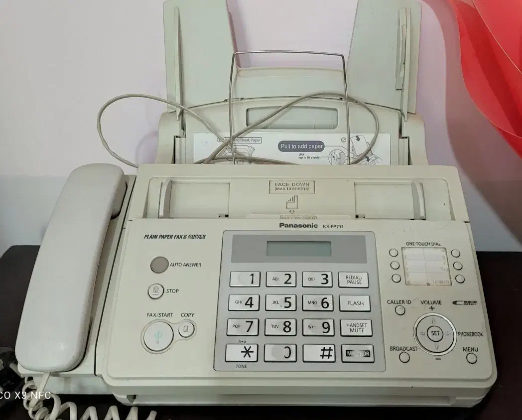 تلفکس Panasonic|پرینتر، اسکنر، کپی، فکس|داراب, |دیوار