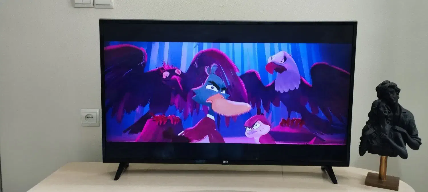 تلویزیون 43 ال جی|تلویزیون و پروژکتور|ری, دولت‌آباد|دیوار