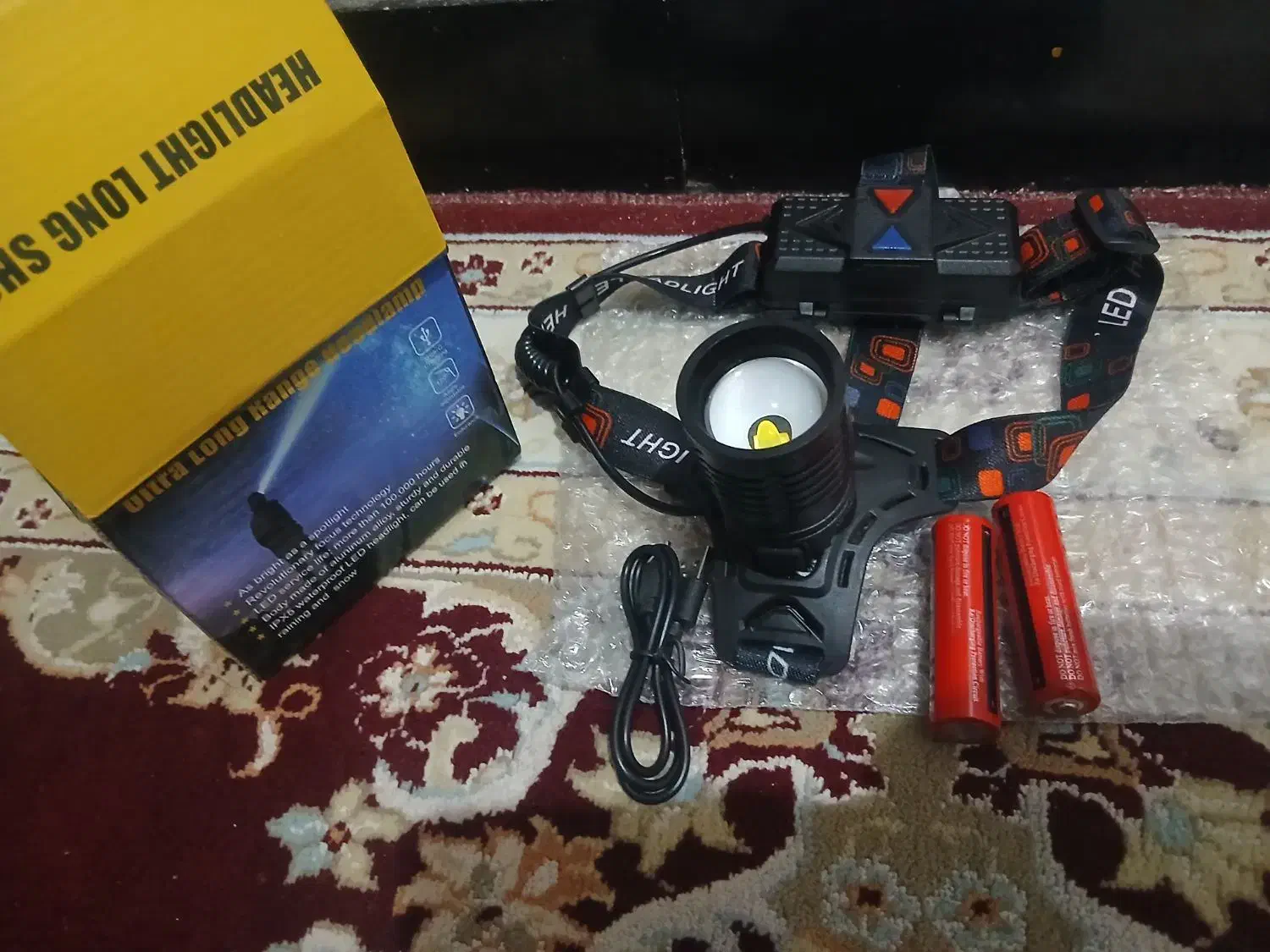 چراغ قوه اصل با نور بالا|کوهنوردی و کمپینگ|اهواز, دغاغله|دیوار