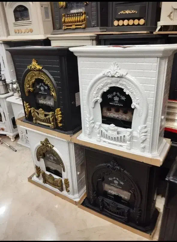 بخاری گازی بهکاران مدل سناتور.شومینه cod880|بخاری، هیتر، شومینه|تبریز, |دیوار