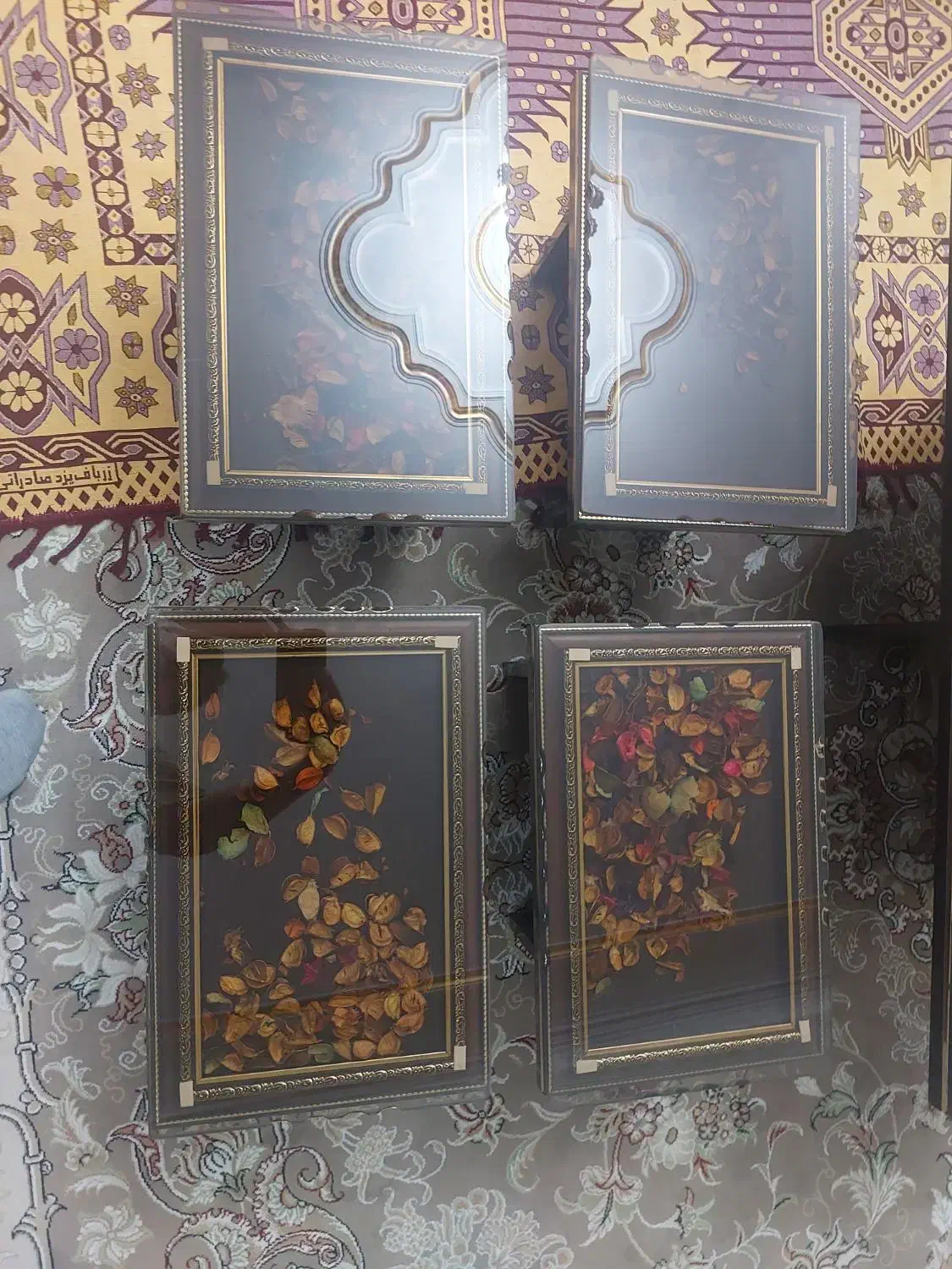 میز و ۴ عدد عسلی|مبلمان خانگی و میز عسلی|اسلام‌شهر, مظفریه|دیوار