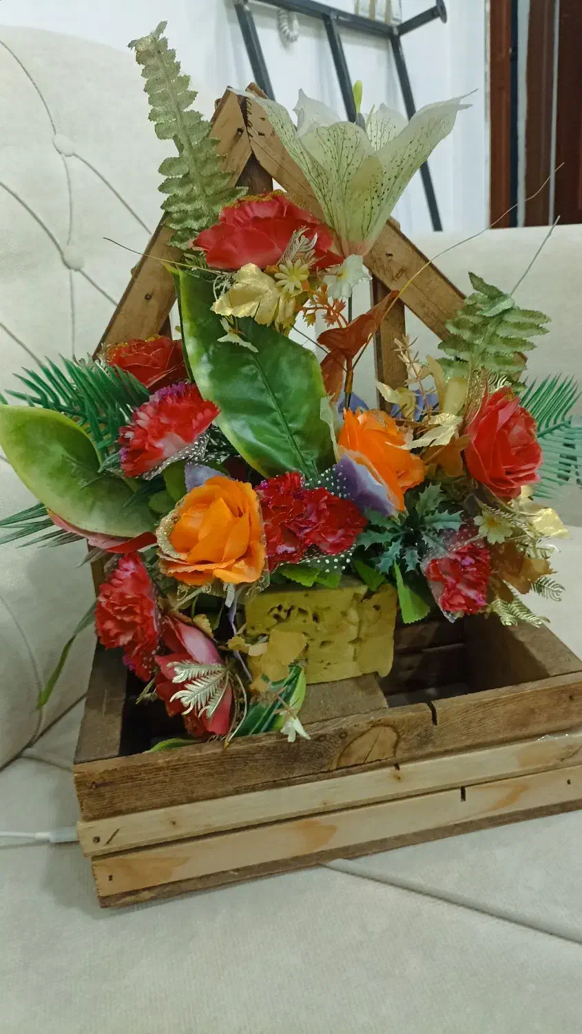 گل در گل مصنوعی|گل مصنوعی|مریوان, |دیوار