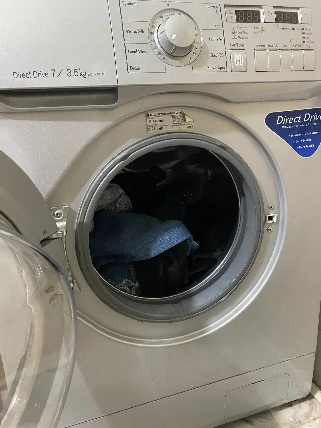 ماشین لباسشویی ال جی|ماشین لباسشویی و خشککن لباس|محمدیه-قزوین, |دیوار