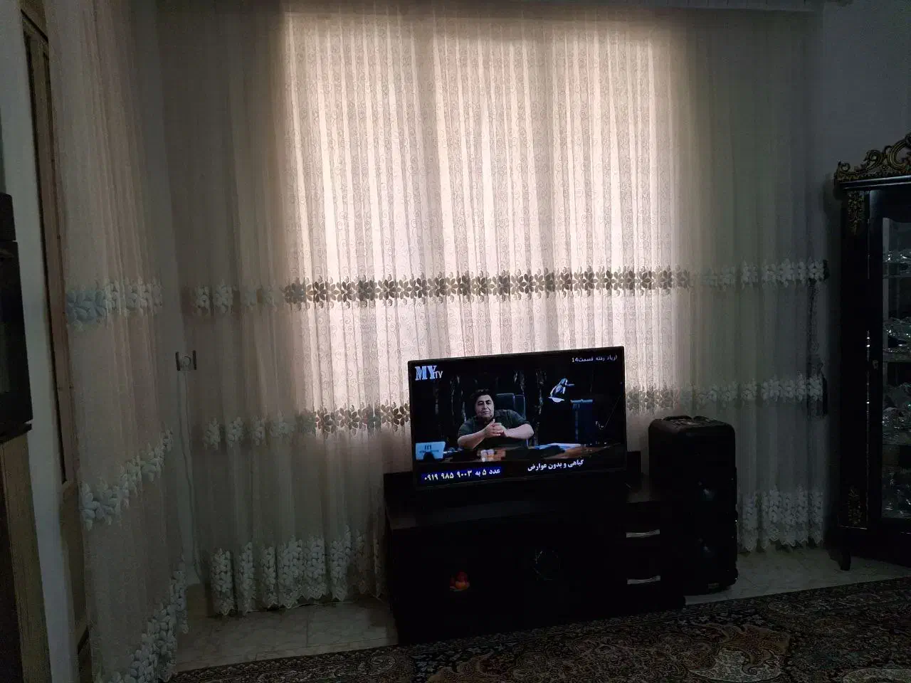 پرده شیک و ساده|پرده، رانر، رومیزی|محمدیه-قزوین, |دیوار