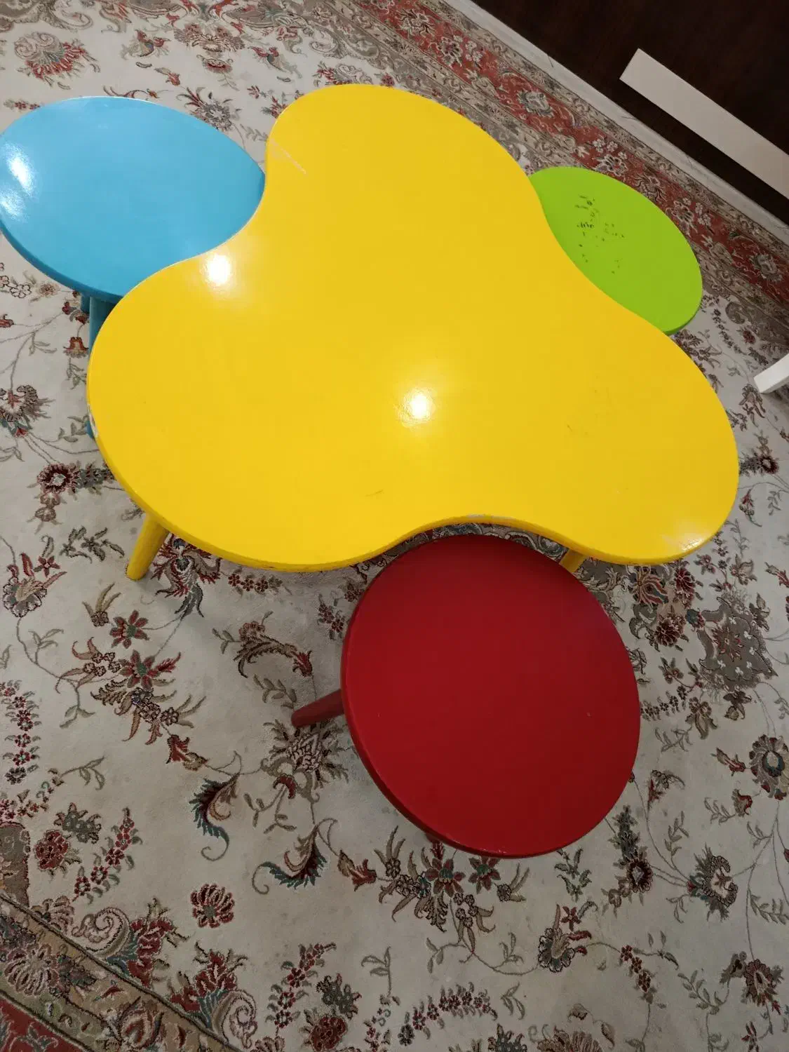 میز وسط با عسلی|مبلمان خانگی و میز عسلی|تهران, بهجت‌آباد|دیوار