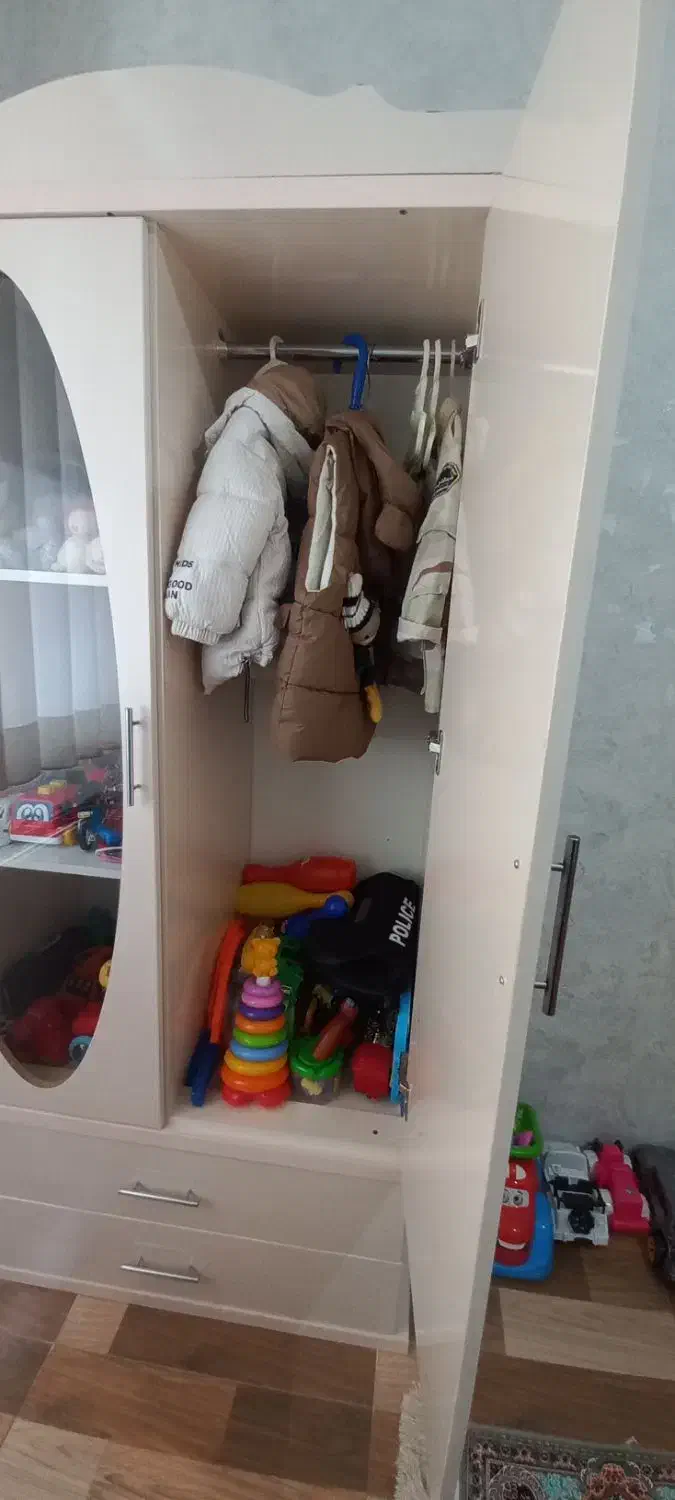 کمد کودک|جاکفشی، کمد، دراور|گرمی, |دیوار