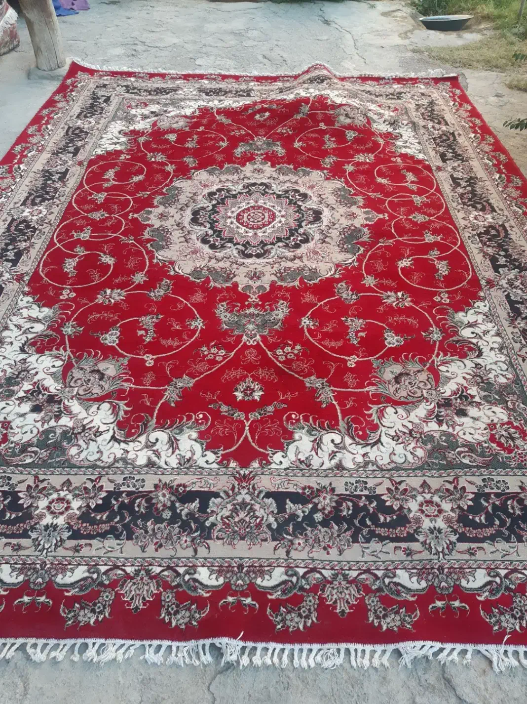 ۳ عدد فرش ۱۲ متری|فرش|لالجین, |دیوار