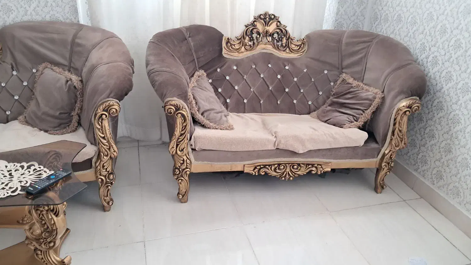 مبل ۷ نفره|مبلمان خانگی و میز عسلی|کامیاران, |دیوار