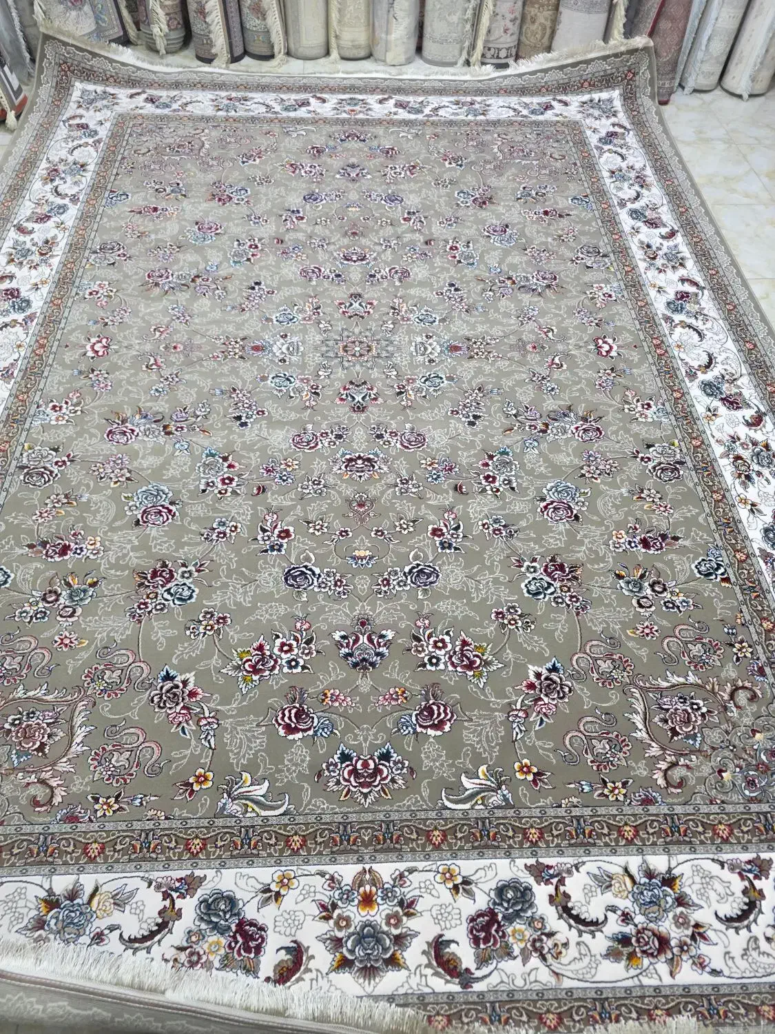 4 تخته فرش ۱۲ متری اکبند(تازه)|فرش|کرمانشاه, |دیوار