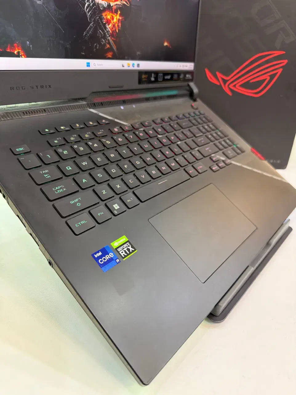 لپ‌تاپ ASUS ROG STRIX G733ZM هیولای گیمینگ|رایانه همراه|شیراز, ملاصدرا|دیوار