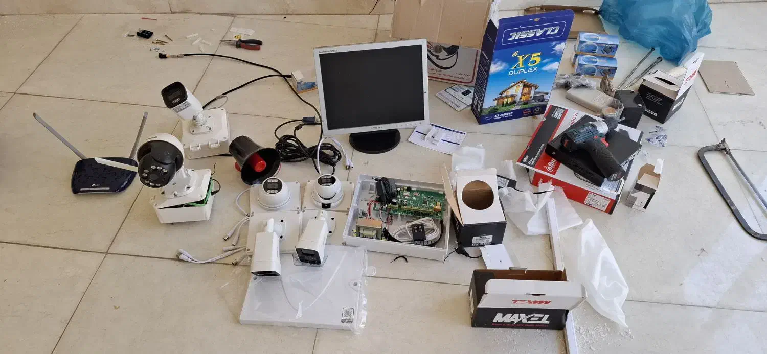 نصب دوربین مدار بسته و دزدگیر|خدمات پیشه و مهارت|همدان, |دیوار