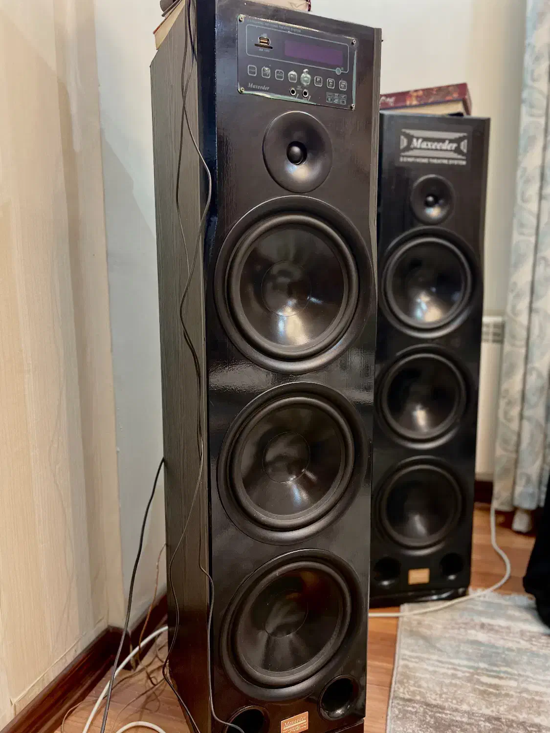 باند و پخش دو قلو مکسیدر|سیستم صوتی خانگی|رشت, دیلمان|دیوار