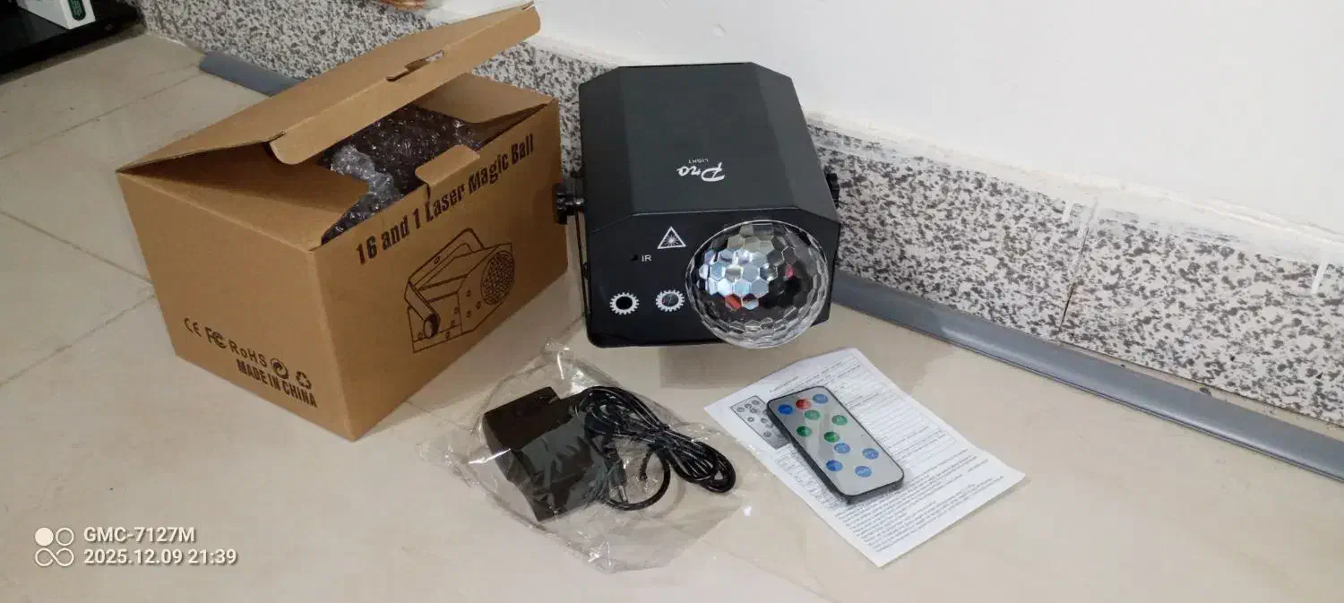 رقص نور لیزری مجیک بال|ریسه و چراغ تزئینی|تهران, آبشار|دیوار