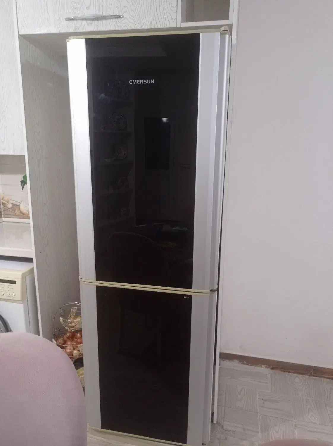 یخچال امرسان مشکی|یخچال و فریزر|آشخانه, |دیوار