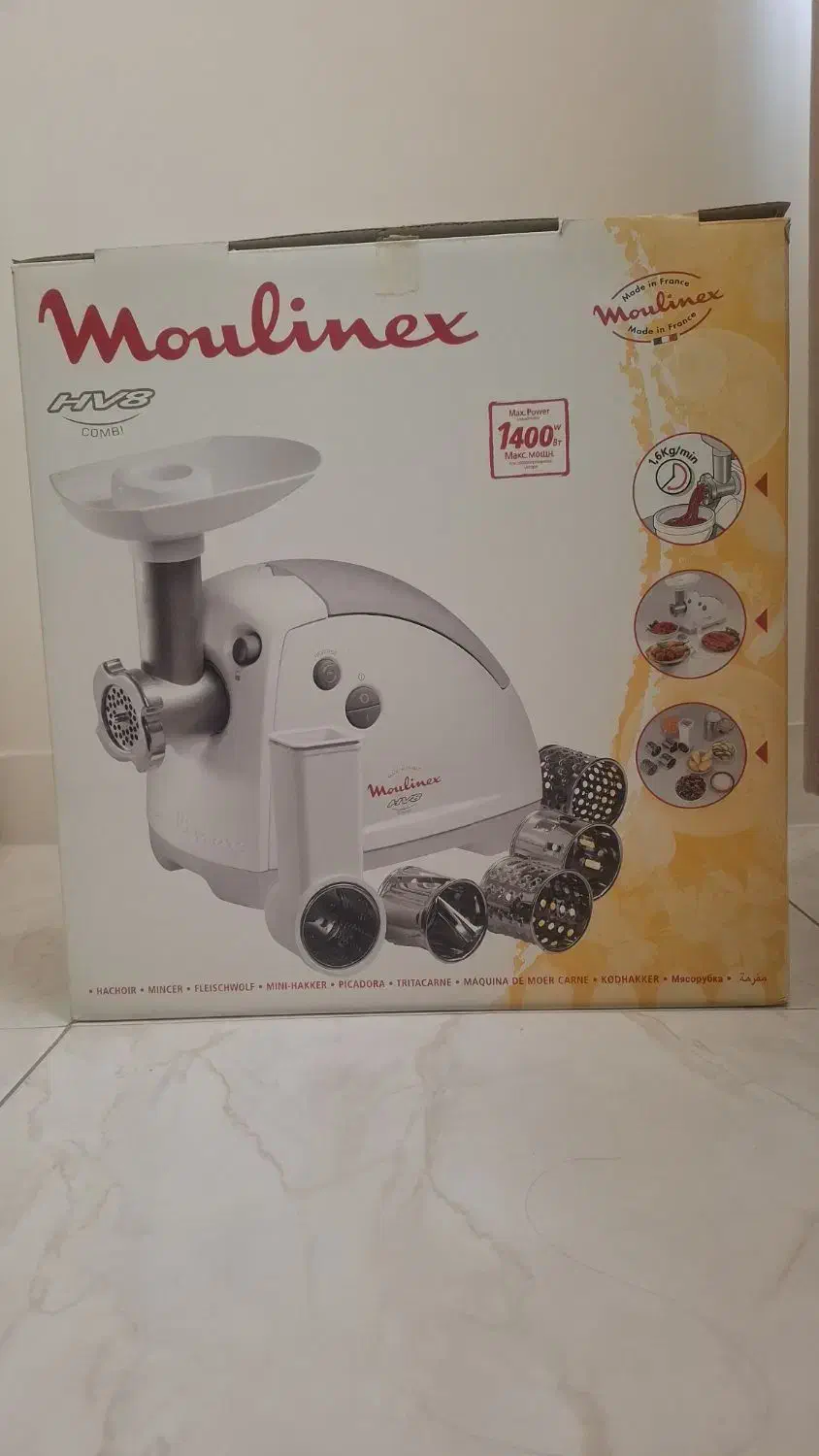 چرخ گوشت برند مولینکس اصل فرانسه|خردکن، آسیاب، غذاساز|تهران, سازمان آب|دیوار