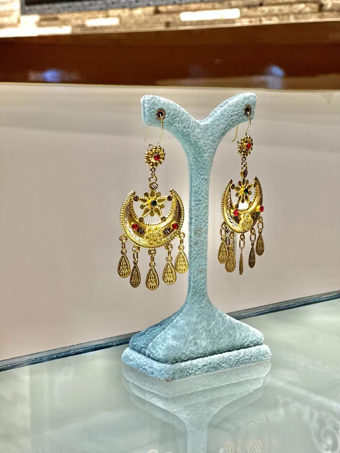 گوشواره ماه و ستاره|جواهرات|بندرعباس, |دیوار