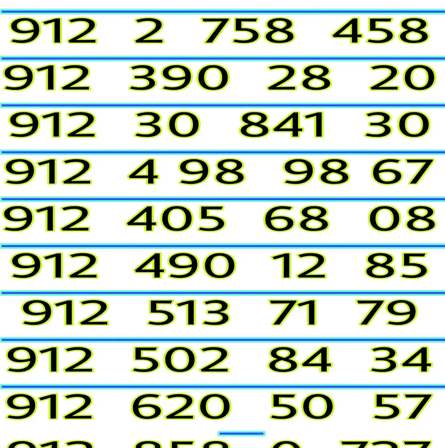 خطوط رند ۹۱۲ نقدی و اقساطی قیمت مناسب|سیمکارت|تهران, گمرک|دیوار