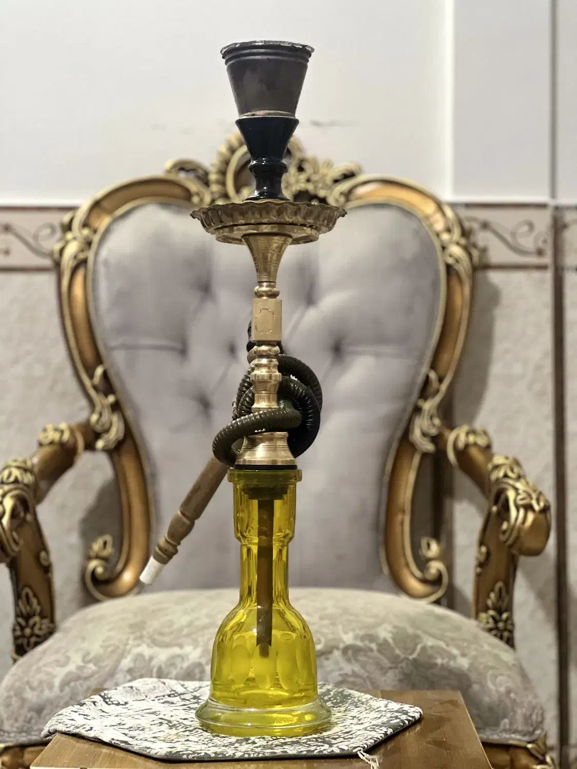 قلیان برنجی|کلکسیون اشیاء عتیقه|تهران, اتحاد|دیوار